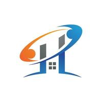 Property and Construction Logo design vector