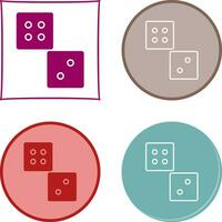 Unique Dice Vector Icon