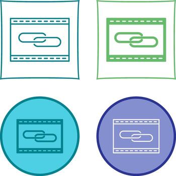 Unique Link Optimization Vector Icon