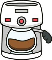 coffee maker machine illustration vector