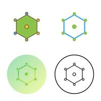 Unique Nodes Vector Icon