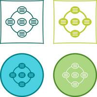 Unique Strategy Connsultation Vector Icon