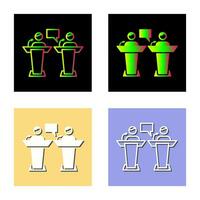 Debate Vector Icon