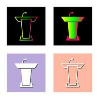 Podium Vector Icon