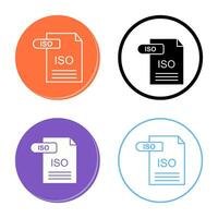 ISO Vector Icon