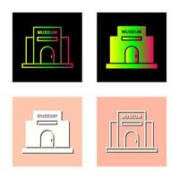 Museum Building Vector Icon