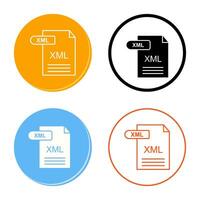 XML Vector Icon