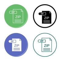 ZIP Vector Icon