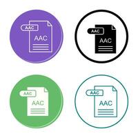 AAC Vector Icon