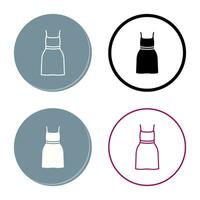 Cocktail Dress Vector Icon