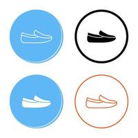 Men's Loafers Vector Icon