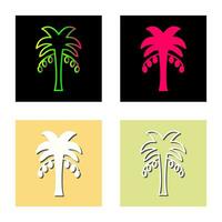 Coconut trees Vector Icon