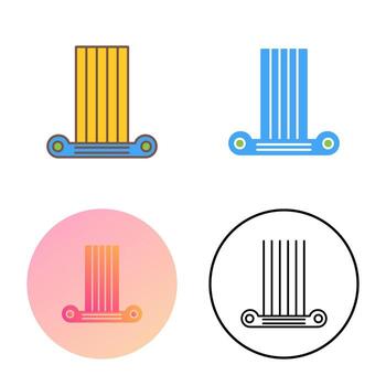 icono de vector de columna