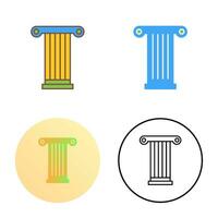 Pillar Vector Icon