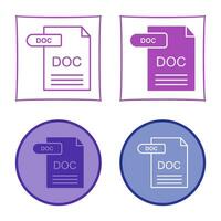 icono de vector de documento