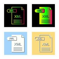 XML Vector Icon