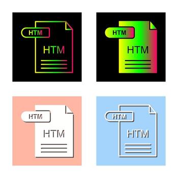 icono de vector de html