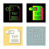 TXT Vector Icon