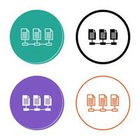 Network Files Vector Icon