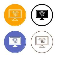 Disconnected Network Vector Icon