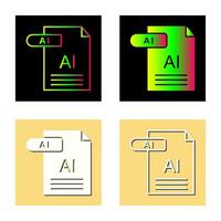 AI Vector Icon