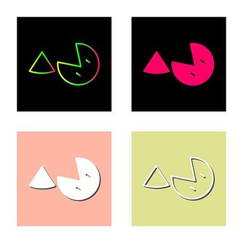 icono de vector de pastel