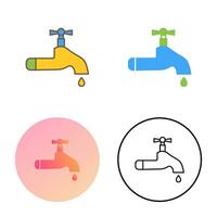 Water Tap Vector Icon