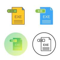 EXE Vector Icon