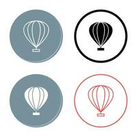 Hot Air Balloon Vector Icon