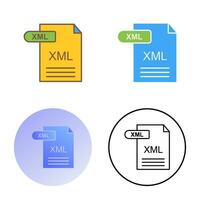 XML Vector Icon