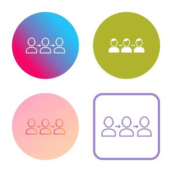 Unique Link Vector Icon