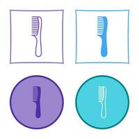 Comb Vector Icon