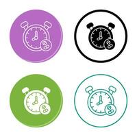 Clock Vector Icon