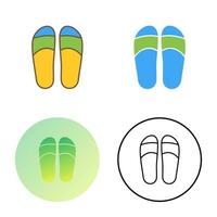 Slippers Vector Icon