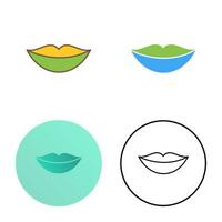 Lips Vector Icon