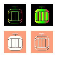 Cable Car Vector Icon