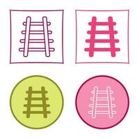 Train Tracks Vector Icon