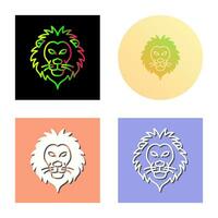 Lion Vector Icon