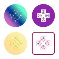 Unique Gaming Control Vector Icon