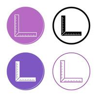 square Ruler Vector Icon