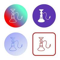 Unique Hookah Vector Icon