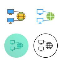 Internet Connectivity Vector Icon