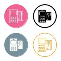 Card Machine Vector Icon