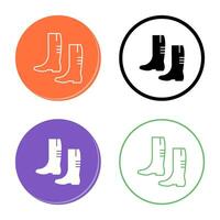 Gardening Boots Vector Icon