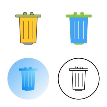 Garbage Vector Icon