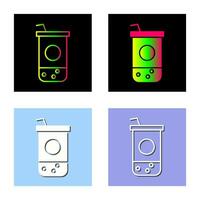 Chocolate Shake Vector Icon