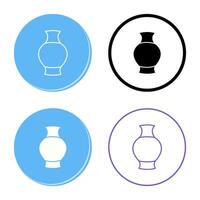 Antique Jar Vector Icon