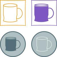 icono de vector de taza de café