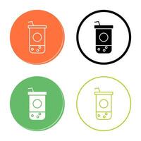 Chocolate Shake Vector Icon