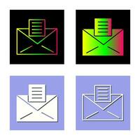 Email Documents Vector Icon